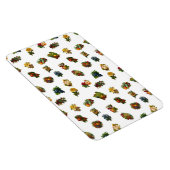  vruchten en bloemen magneet (Rechterzijde)