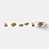 vruchten en bloemen satijnen lint (Voorkant)