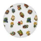 vruchten en bloemen snijplank (Voorkant)