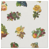 vruchten en bloemen stof (Close Up)