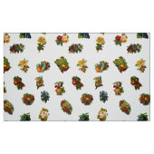 vruchten en bloemen stof (Fat Quarter)