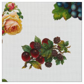 vruchten en bloemen stof (Close Up)