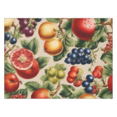 Vruchten en bloemen uit de luxe Italiaanse tuin Tafelkleed (Voorkant (Horizontaal))