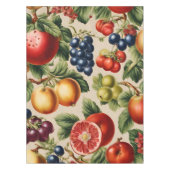 Vruchten en bloemen uit de luxe Italiaanse tuin Tafelkleed (Voorkant)