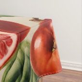 Vruchten en bloemen uit de luxe Italiaanse tuin Tafelkleed (Voorbeeld)