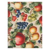 Vruchten en bloemen uit de luxe Italiaanse tuin Tafelkleed (Voorkant)