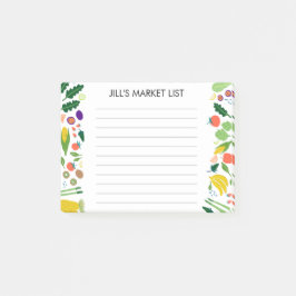 Vruchten- en gietijzer — maalderijproducten post-it® notes