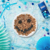 Vruchten en graan voor het koelen papieren bordje (Feest)