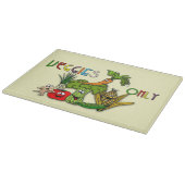 vruchten en groenten snijplank (Hoek)