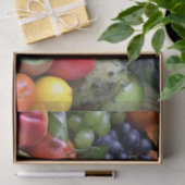 Vruchten en groenten tissuepapier (Geschenk)