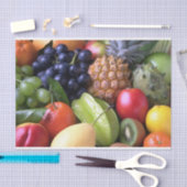 Vruchten en groenten tissuepapier (Craft)