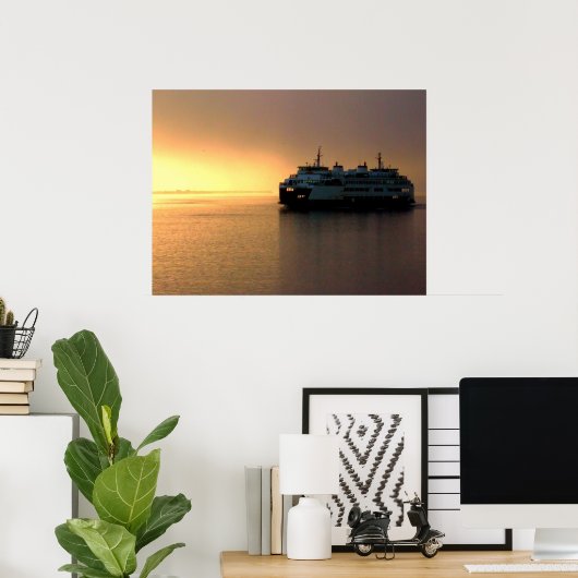 Vruchten en mist poster (Thuiskantoor)