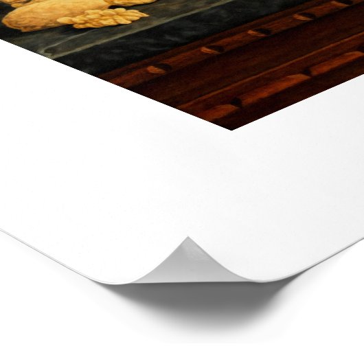 vruchten en noten poster (Hoek)