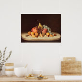 Vruchten en noten - Robert Duncanson Fine Art Post Poster (Keuken)