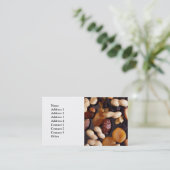 Vruchten en noten visitekaartje (Staand voorkant)