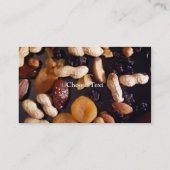 Vruchten en noten visitekaartje (Achterkant)