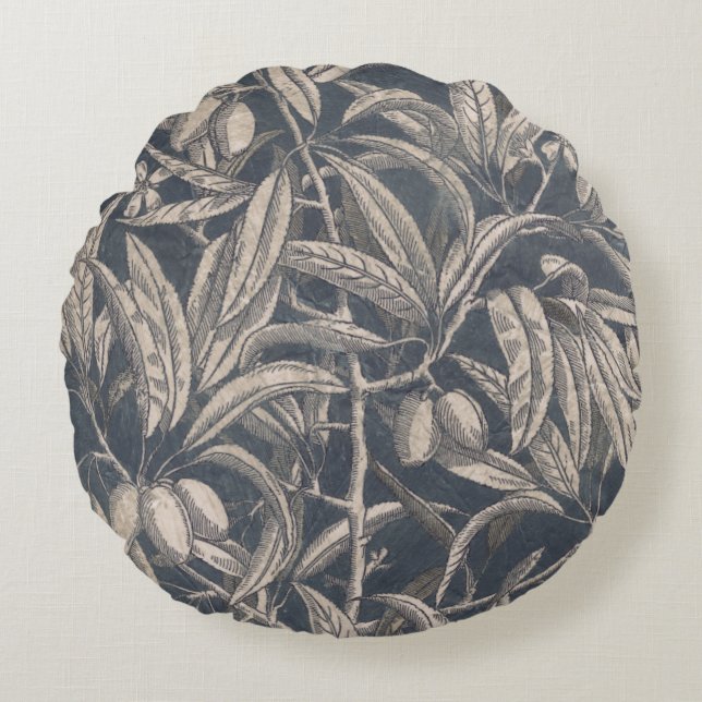  vruchten en vruchten I Rond Kussen (Voorkant)