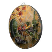 Vruchten en wijn met herfst Hues Dartbord (Voorkant Rechts)