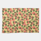 Vruchten en wijnstokken theedoek (Horizontaal)