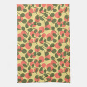 Vruchten en wijnstokken theedoek (Verticaal)