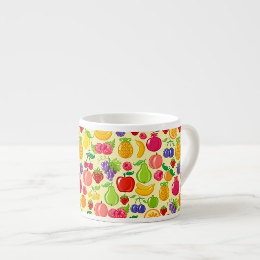 Vruchten Espresso Kop (Voorkant rechts)