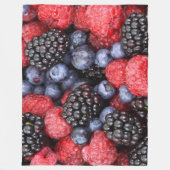 Vruchten Fleece Deken (Voorkant)