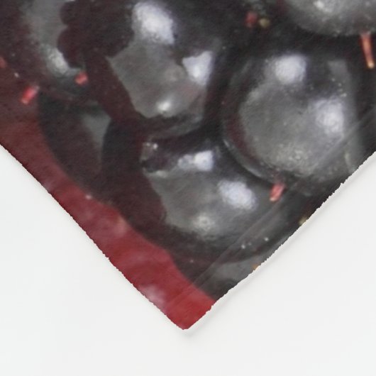 Vruchten Fleece Deken (Hoek)