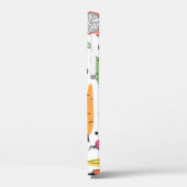 Vruchten, groenten hand getrokken patroon. Case-Mate iPhone case (Achterkant / Links)