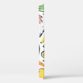 Vruchten, groenten hand getrokken patroon. Case-Mate iPhone case (Achterkant / Rechts)