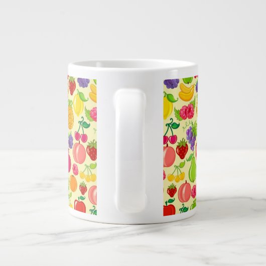 Vruchten Grote Koffiekop (Achterkant)