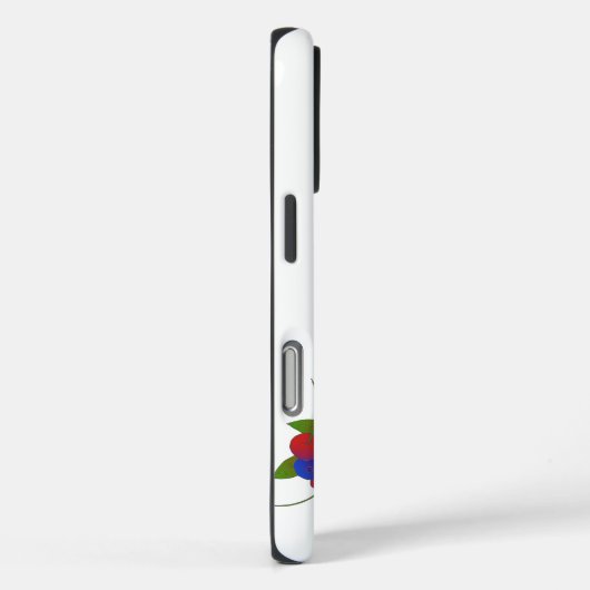 Vruchten in atomen Case-Mate iPhone case (Achterkant / Rechts)