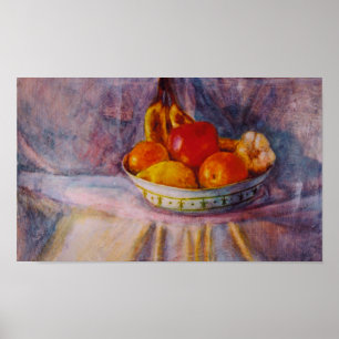 Vruchten in olie poster