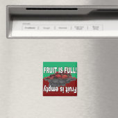 Vruchten is vol en fruit is leeg magneet (Insitu (Vaatwasser))