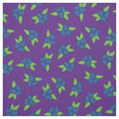 Vruchten Kinderen van blauwe bessen Stof (Swatch)