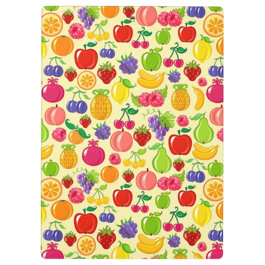 Vruchten Klembord (Achterkant)