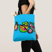 Vruchten kunst leuk  tote bag (Dichtbij)