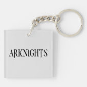 Vruchten - Logistiek pinguïn Sleutelhanger (Achterkant)