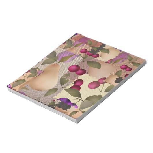 Vruchten, lucifers notitieblok (Linkerzijde)