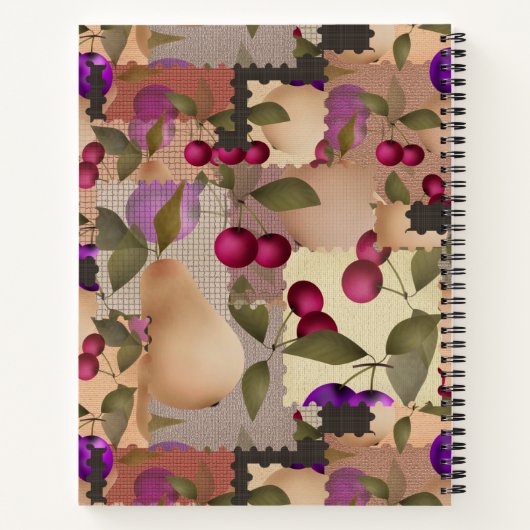 Vruchten, lucifers notitieboek (Achterkant)