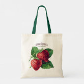 Vruchten met aardbeibessen Voeg Jouw naam toe Tote Bag (Achterkant)