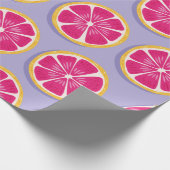 Vruchten naadloos, moten van pompelmoezen of van p cadeaupapier (Hoek)