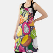 Vruchten naadloos patroon, collectie van exotische schort (Insitu)