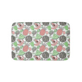 Vruchten naadloos patroon | Oppervlaktepatroon van Badmat (Voorkant)