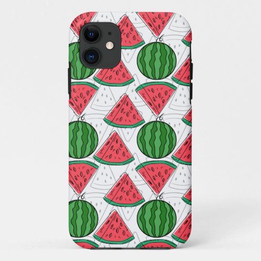 Vruchten naadloos patroon | Oppervlaktepatroon van Case-Mate iPhone Case (Achterkant)