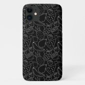 Vruchten naadloos patroon | Oppervlaktepatroon van Case-Mate iPhone Case (Achterkant)