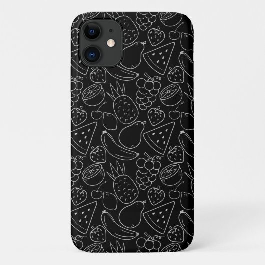 Vruchten naadloos patroon | Oppervlaktepatroon van Case-Mate iPhone Case (Achterkant)