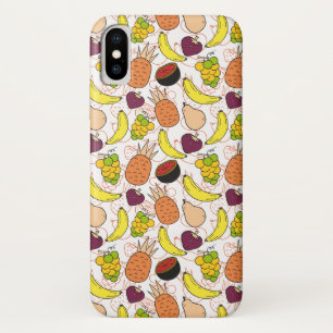 Vruchten naadloos patroon   Oppervlaktepatroon van Case-Mate iPhone Case