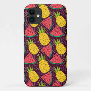 Vruchten naadloos patroon Oppervlaktepatroon van Case-Mate iPhone Case
