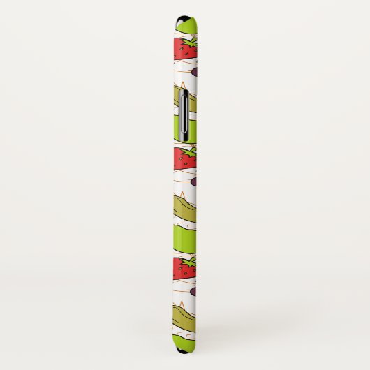 Vruchten naadloos patroon | Oppervlaktepatroon van Case-Mate iPhone Case (Achterkant / rechts)