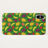 Vruchten naadloos patroon | Oppervlaktepatroon van Case-Mate iPhone Case (Achterkant (horizontaal))